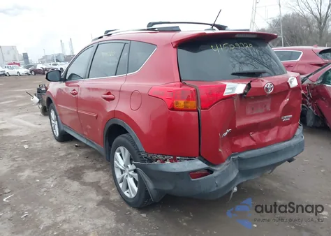 2014 Toyota Rav4 Limited z USA, uszkodzony, nr VIN 2T3DFREV6EW158449